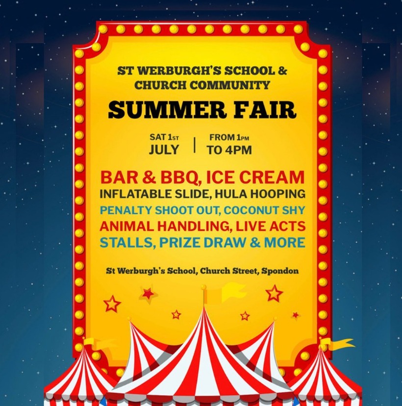 St Werburgh's School and Church Community Summer Fair