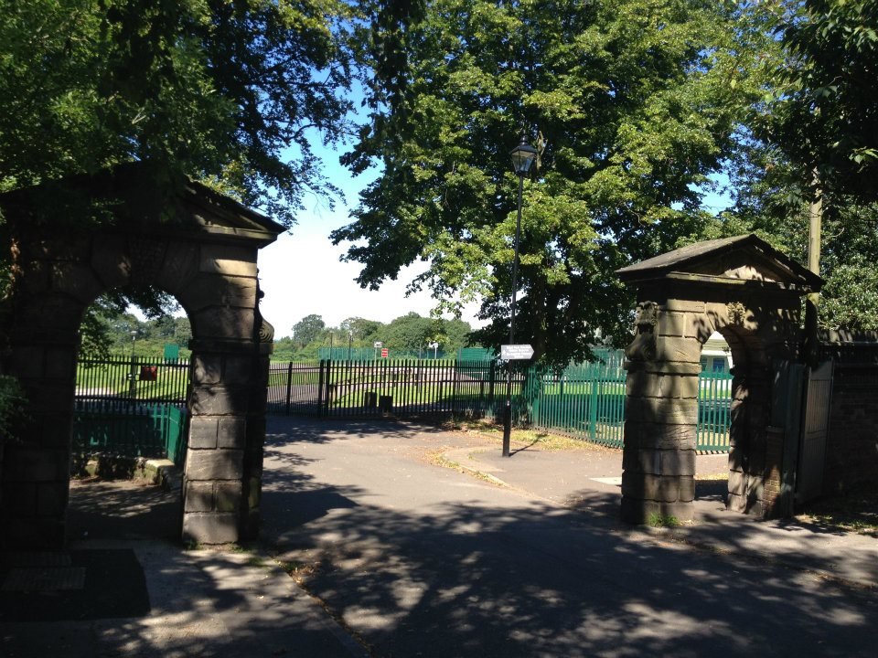 Photograph of Field House Gates, Park Road