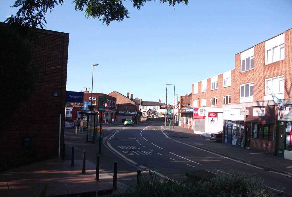 Photograph of View down Sitwell Street