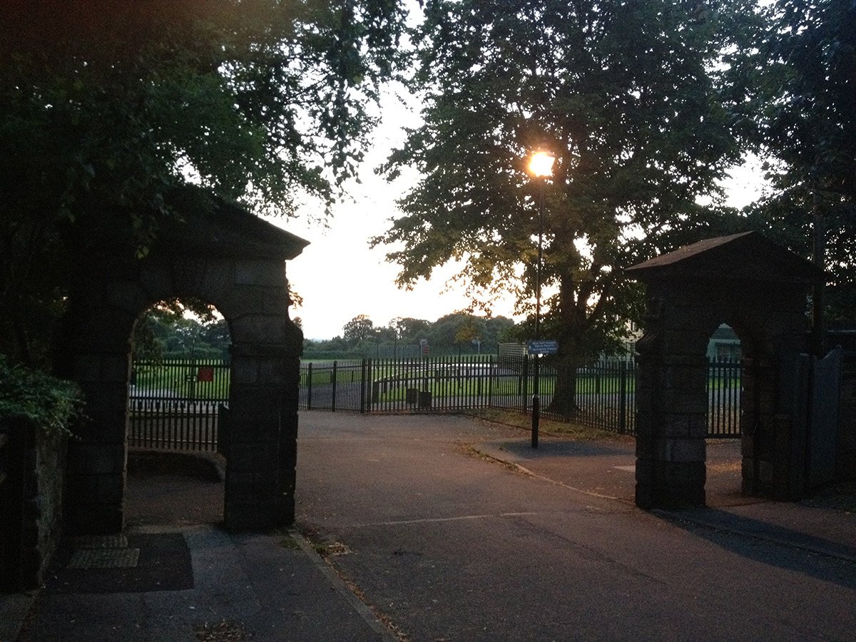 Photograph of Park Road Gate Posts