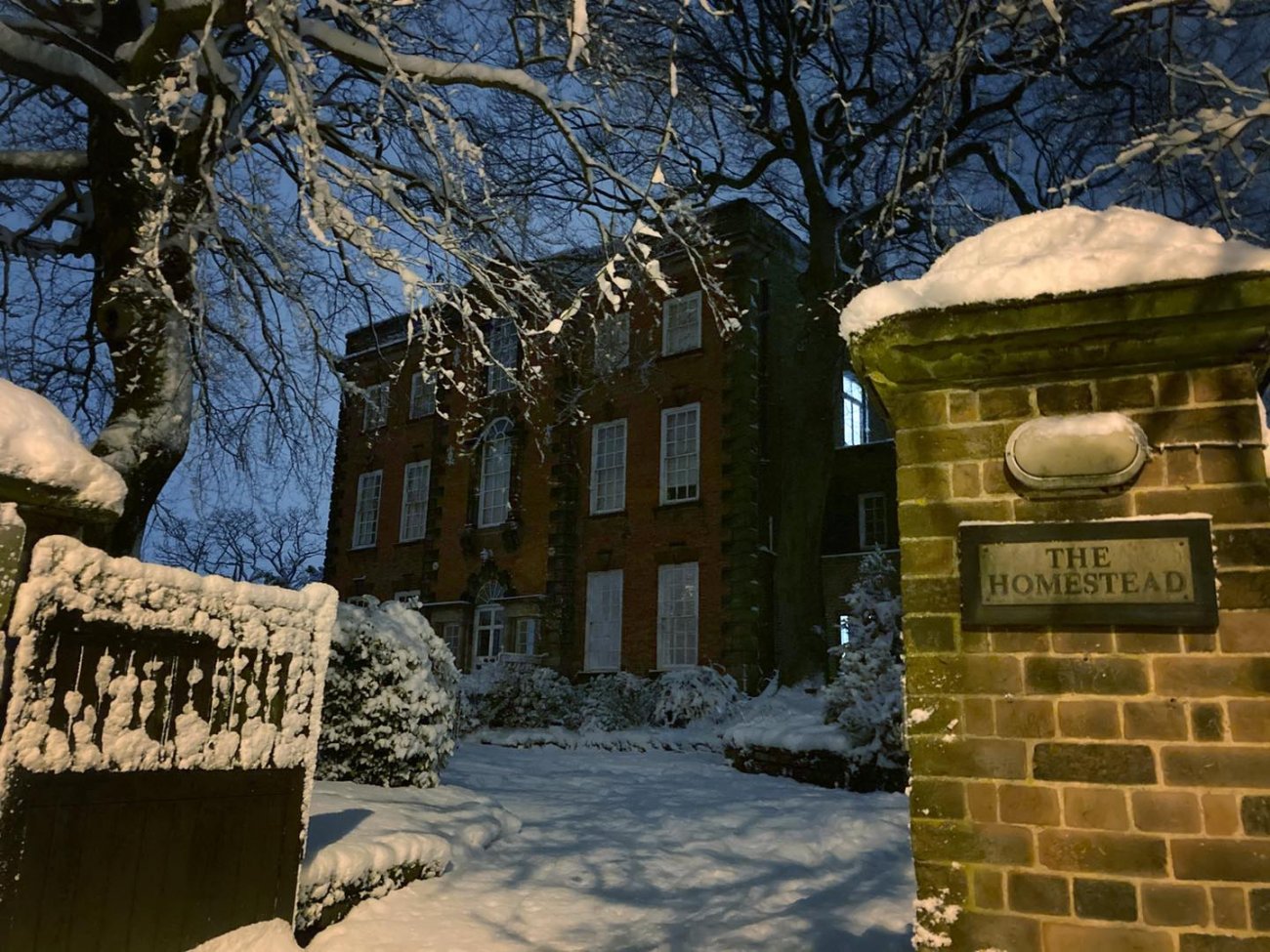 Photograph of Snowy Spondon Nights - The Homestead