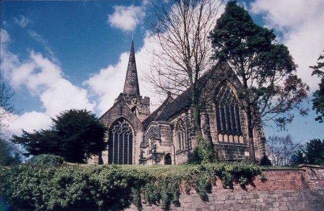 Photograph of St Werburgh's Church (early 80s)
